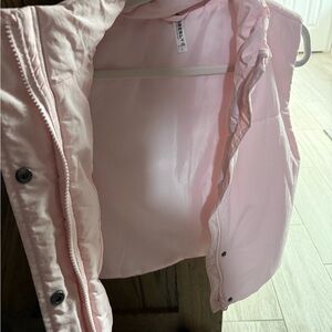 Light Pink Puffer Jacket